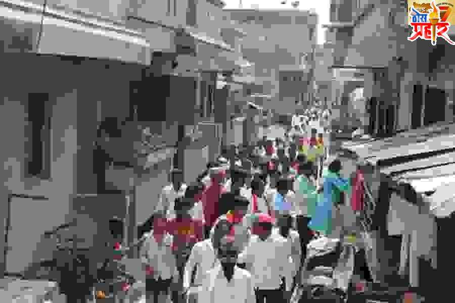 भाजपा उमेदवार मंगेश चव्हाण यांना मतदारांचा प्रचंड प्रतिसाद,