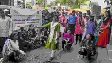 भिवंडी येथे जागतिक अंध दिन साजरा !