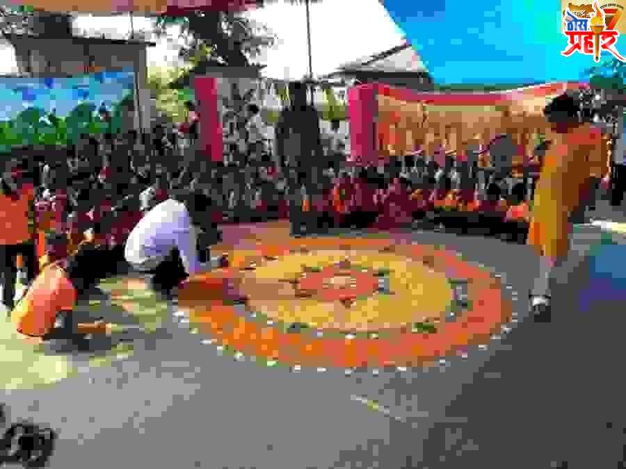 बाल आनंद मेळावा(दिपोत्सव)आनंदात साजरा