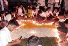 पडघा येथे राबिविला  'एक पणती सैनिकांसाठी' उपक्रम