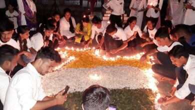 पडघा येथे राबिविला  'एक पणती सैनिकांसाठी' उपक्रम