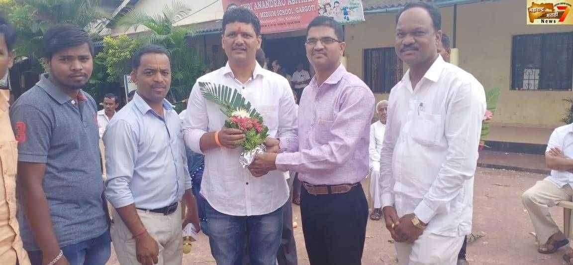 आमदार प्रकाश आबिटकर यांचा महाराष्ट्र मराठी 7 न्यूज तर्फे सत्कार