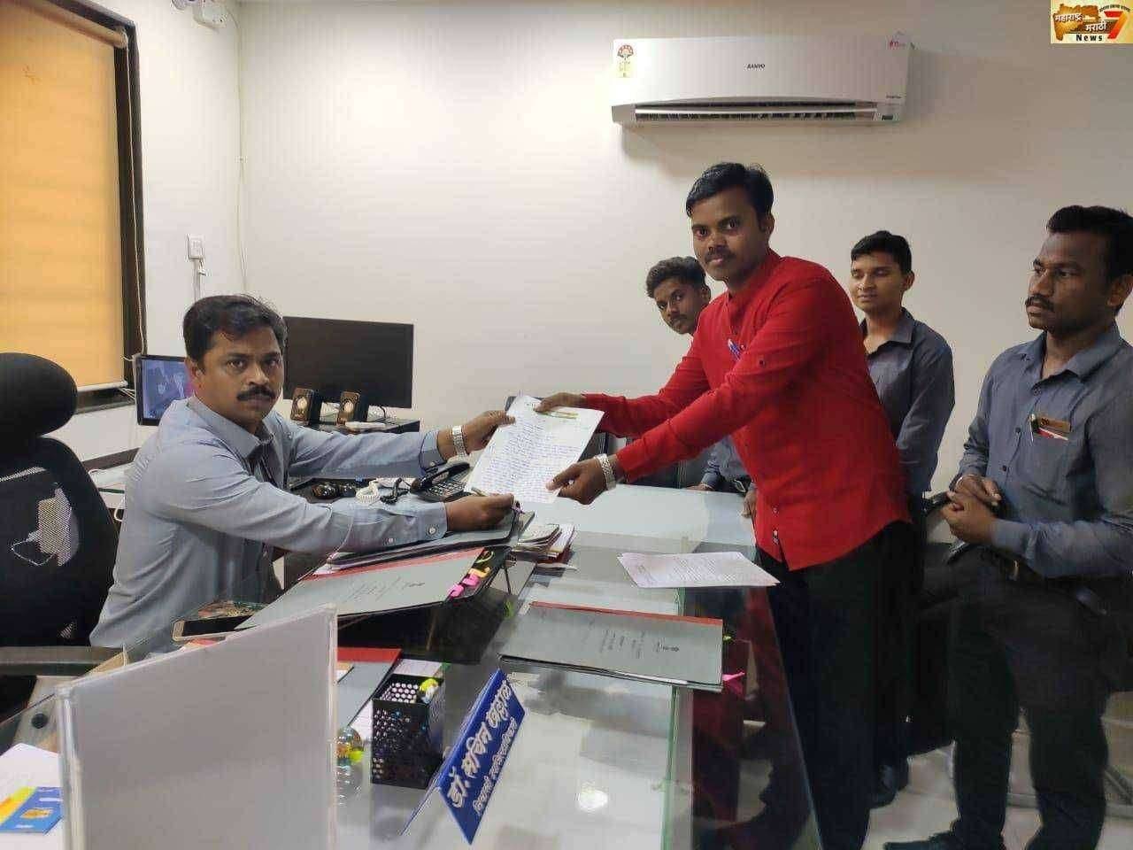 महाराष्ट्रात ओला दुष्काळ जाहीर करा शेतकऱ्यांना तात्काळ नुकसान भरपाई द्या, इंडियन पँथर सेनेचे राज्यपालांना निवेदन