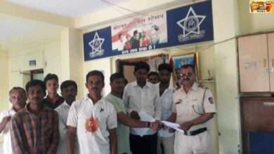 जामठी येथील गावकऱ्यांनी दिले अवैध दारू विक्री करणार्यान विरोधात पोलीसात निवेदन