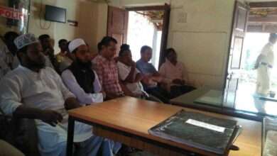 ईद मिलाद सणानिमित्त शांतता कमेटी सुरगाणा पोलीस स्टेशन मध्ये संपन्न