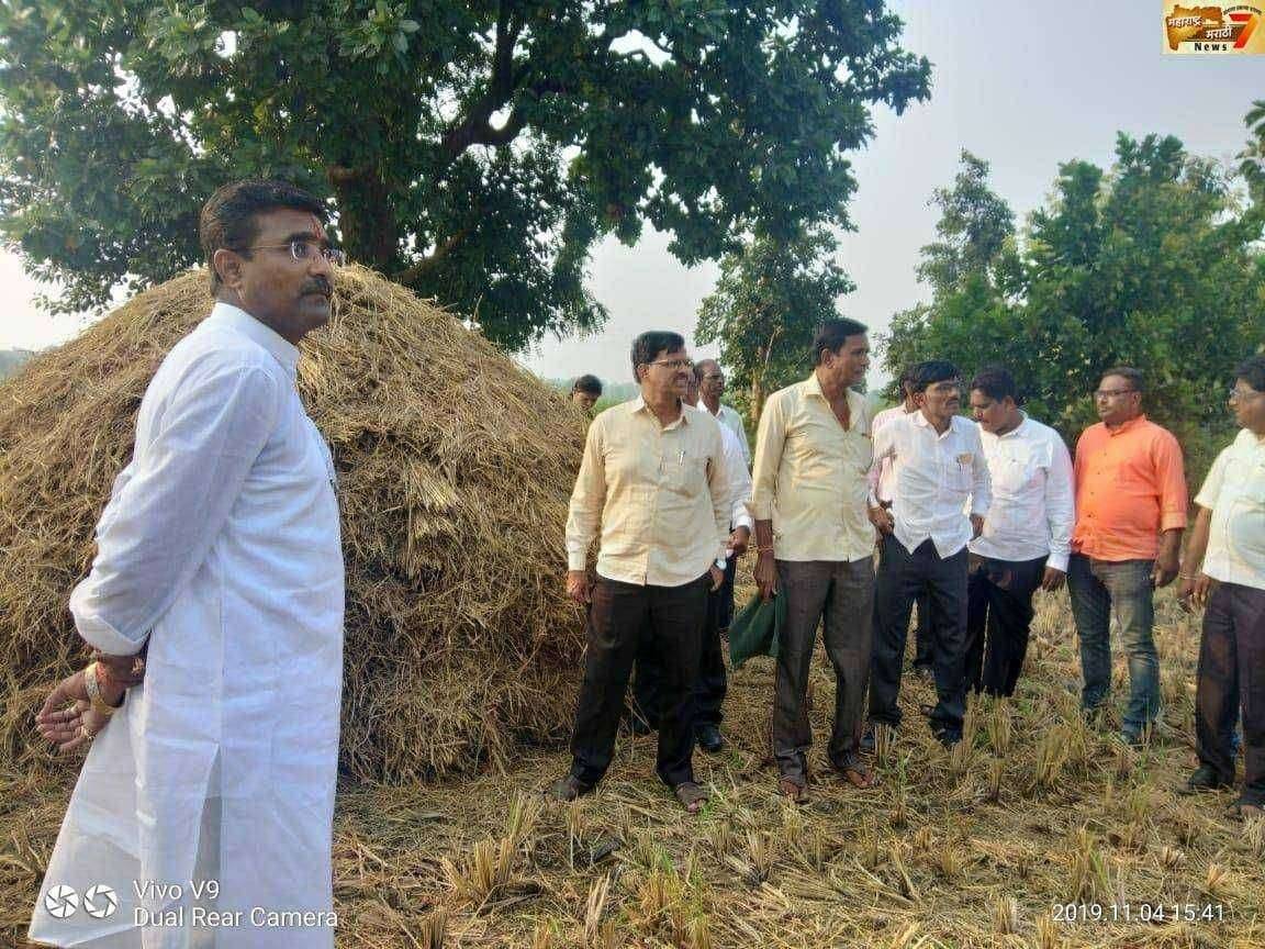 युद्धपातळीवर पंचनामे करा .. आमदार बंटीभाऊ भांगडीया