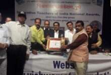 विजयकुमार कांबळे राष्ट्रीय पुरस्काराने सन्मानित