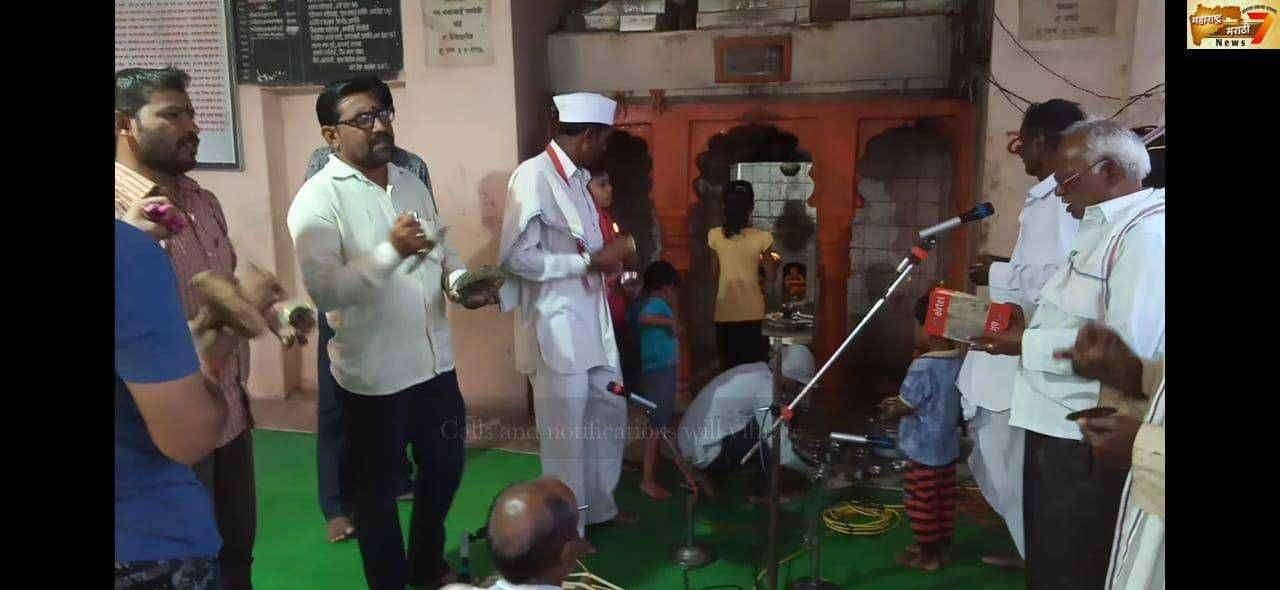 चिमुरातील चावडी परिसरातील काकड आरती चे सात दशक पूर्ण