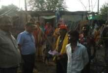 जामवाडी येथे वीज वितरणाच्या अभियंत्यांनी केली पाहणी :-