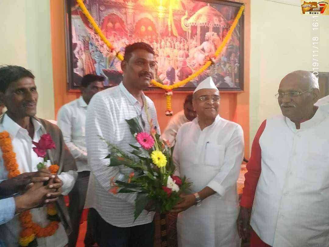 रावेर कुषी उत्पन्न बाजार समितीच्या सभापती पदी श्रीकांत महाजन यांचीच वर्णी तर उपसभापती पदी उस्मान तडवी