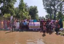 पाणी अडवा पाणी जिरवा या मोहिमे अंतर्गत वनराई बंधारा