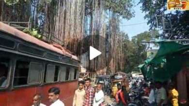 चिचोंडी-मांडवा-तिसगाव रस्त्याच्या निक्रुष्ट कामाची गुणवत्ता तपासणी करावी म्हणून चिचोंडी येथे सर्व पक्षिय रास्ता रोको आंदोलन