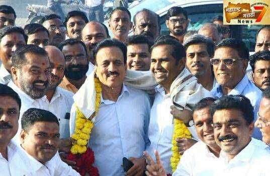 राज्याचे माजी जलसंपदामंत्री व जळगाव जिल्ह्याचे पालकमंत्री मा.गिरिषभाऊ महाजन यांचे आज चाळीसगाव नगरीत आगमन