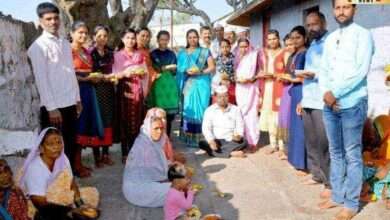 फिरंगोजी शिंदे संस्थेतर्फे गिरगावात फराळ वाटप