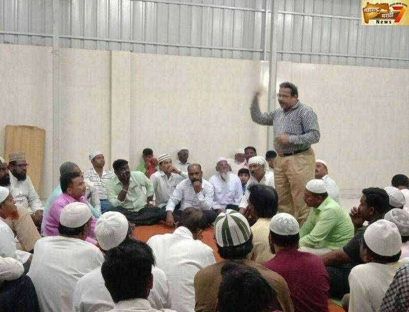 पंढरपूर शहर येथे मुस्लिम समाजाच्या वतीनेNRC चा विरोध व CAA हा कायदा रद्द करण्यात यावा यासाठी विचारविनिमय बैठक