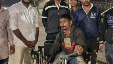 पत्रकार इम्रान शहा यांच्या सहकार्य मुळे अपंगांना मिळाली सायकल हाक मारा साथ देऊ असे आव्हान केले