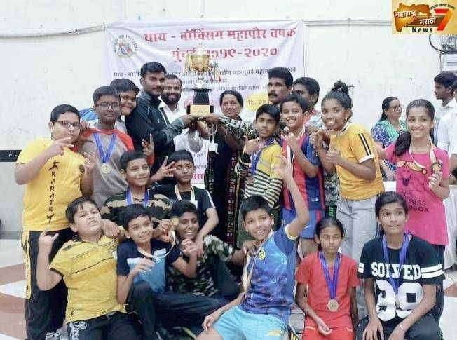 थाय बॉक्सिंग महापौर चषक स्पर्धा श्रीमती आर एन शेठ विद्यामंदिरचे घवघवीत यश ...!
