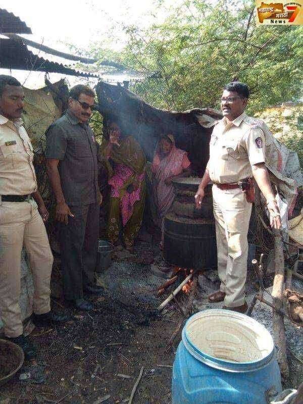 मारवड हद्दीतील शिरसाळे येथे मारवड पोलिसांची धाड... हातभट्टी आणि जुगार खेळणाऱ्यांवर कार्यवाही