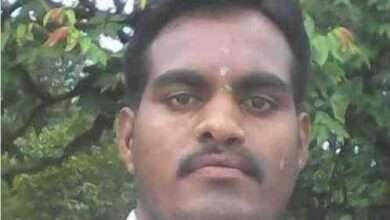 पोत्याची थप्पी अंगावर पडल्याने संदीप धायगुडे (रा.मोर्वे.वय 24 ) यांचा मृत्यू