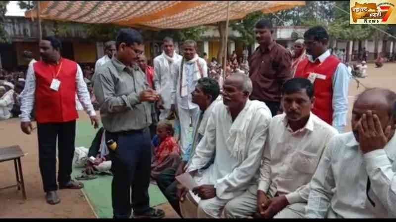 मोतीबिंदू डोळे तपासणी शिबिर ला प्रचंड प्रतिसाद सावली सोशल फाऊंडेशन चा उपक्रम