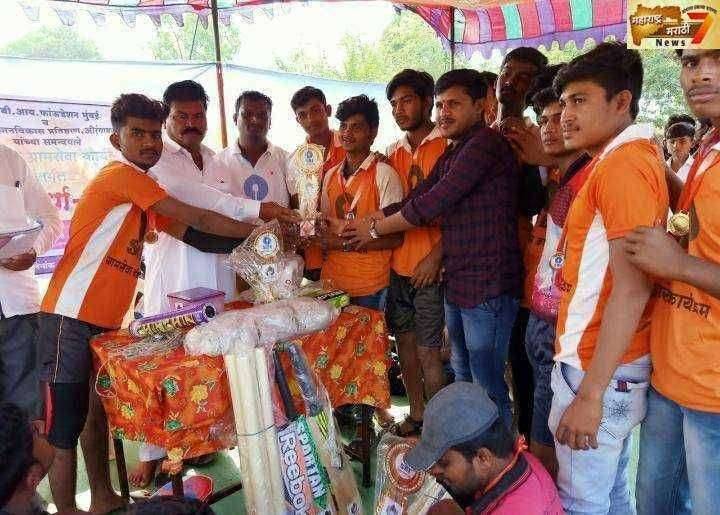 एसबीआयच्या दत्तक गावात रंगल्या कबड्डी स्पर्धा