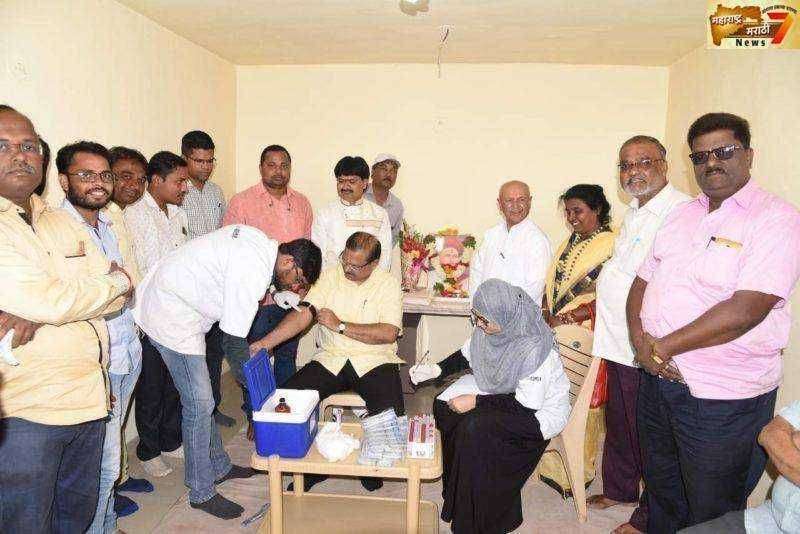 पत्रकार दिनानिमित्त आरोग्य तपासणी शिबीर संपन्न