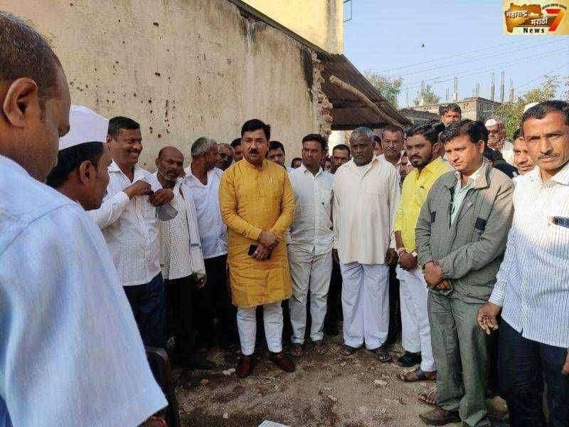 माधवगिरी महाराजांच्या मंदिराचा विकासासाठी पन्नास लाखांचा प्रस्ताव --खासदार उन्मेश दादा पाटील यांची माहिती