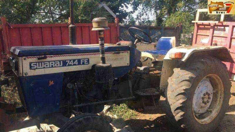 अवैध वाळू वाहतुकीविरोधात कारवाई करणाऱ्या महसूल पथकावर अवैध वाळू वाहतूक करणाऱ्या ट्रॅक्टर चालकाविरुध्द मारवड पो स्टे ला गुन्हा दाखल