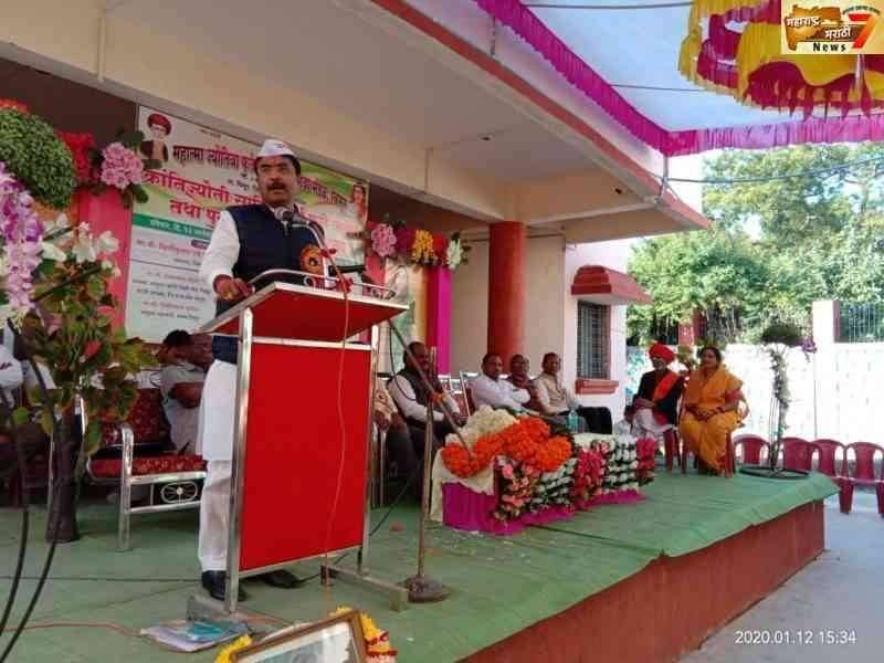 क्रांतीज्योती सावित्रीबाई फुले पुतळा अनावरण