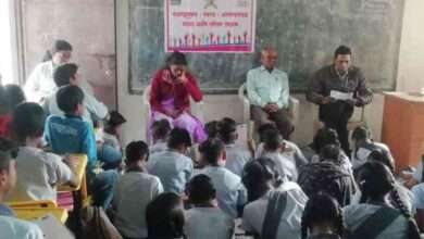 कात्री येथे तंबाखूमुक्त ,स्वच्छ व आरोग्यसपन्न कार्यशाळा आयोजित