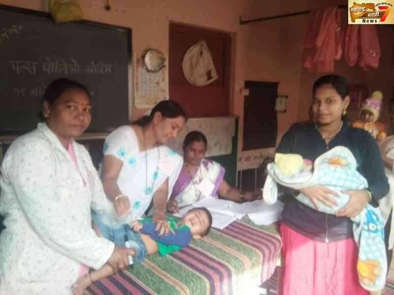 लोणंद शहरातील तीस केंद्रामधून पल्स पोलिओ ची मोहीम यशस्वी रित्या कार्यरत...
