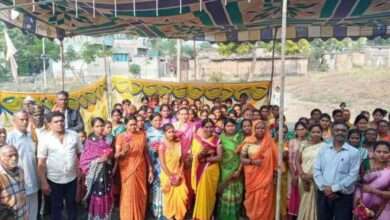 वाशिम जिल्ह्यातील खेर्डा येथे बिरसा क्रांती दलाच्या वतीने महिला बैठक