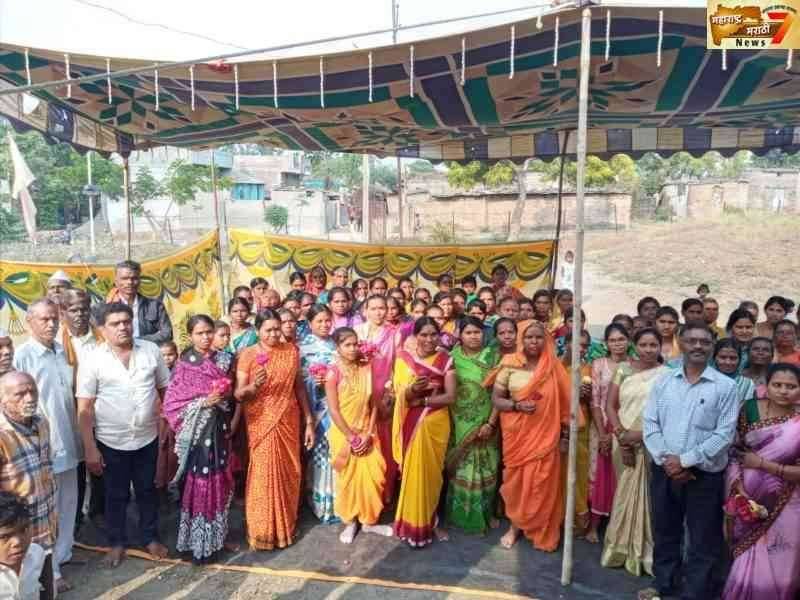 वाशिम जिल्ह्यातील खेर्डा येथे बिरसा क्रांती दलाच्या वतीने महिला बैठक