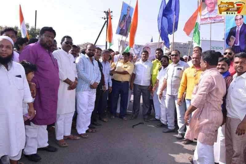 CAA NRC NPR कायद्याच्या विरोधात परंडा शांततेत बंद