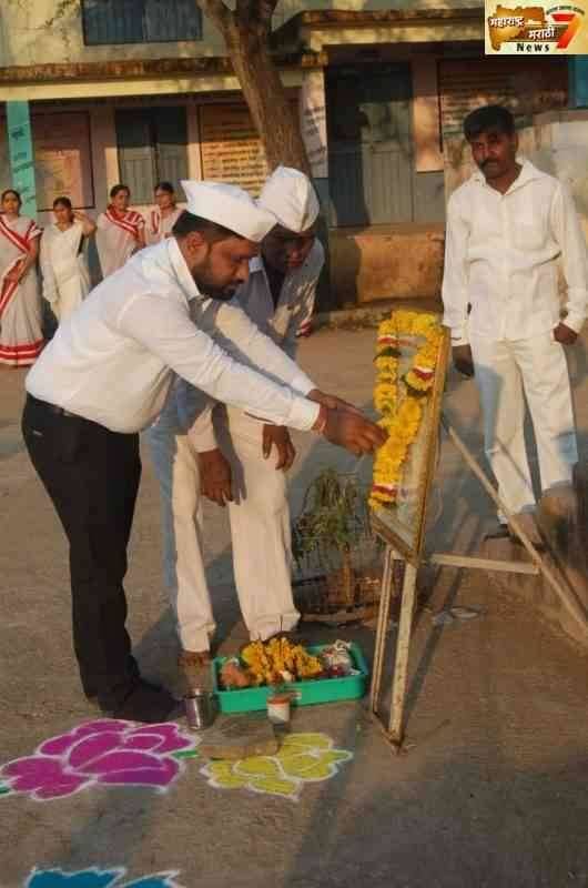 लामजना जिल्हा प्रशालेत प्रजासत्ताक दिन उत्साहात साजरा