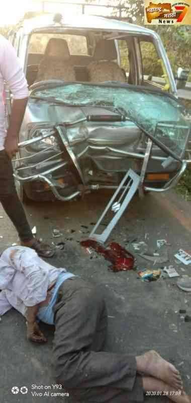 मोठा वाघोद्या जवळ काल झालेल्या अपघातातील मोटर सायकलस्वाराचा मृत्यू