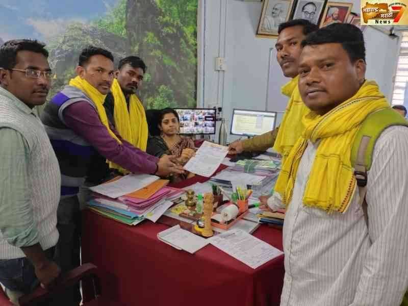 सेंट्रल किचन योजना बंद करा - अमरावती येथील धारणी बिरसा क्रांती दलाची मागणी