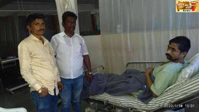 गव्याच्या हल्ल्यात जखमी झालेल्या विठ्ठल बाजाराची तिन महिण्यापासुन मृत्युशी झुंज : वनविभागाचे दुर्लक्ष