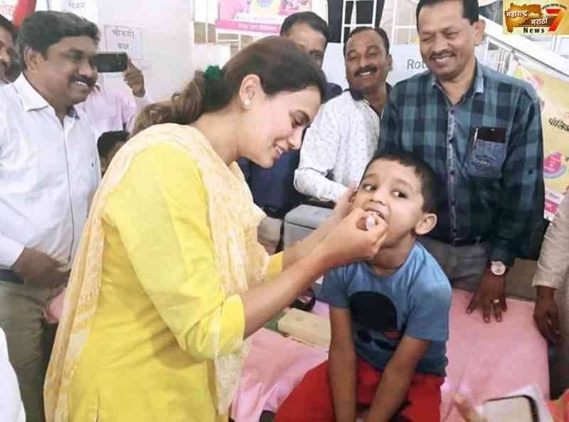 इंदापूर तालुका पोलियो मुक्त करण्यासाठी प्रयत्न करणार -अंकिता पाटील