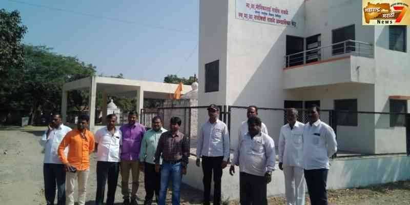 शासनाच्या स्मार्ट ग्रामसमिती कडून कासार पिंपळगावची मुल्यांकन पाहणी