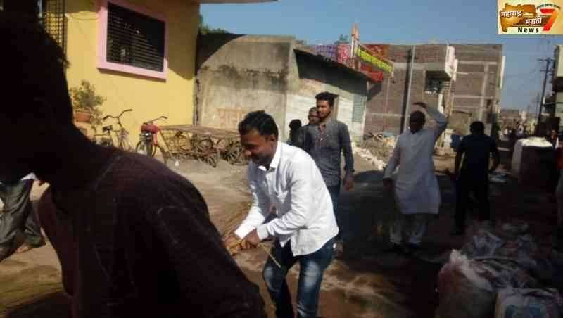 पारोळ्यात 'तरुणाई'ने स्वच्छतेसह व्यसनमुक्तीची घेतली शपथ !