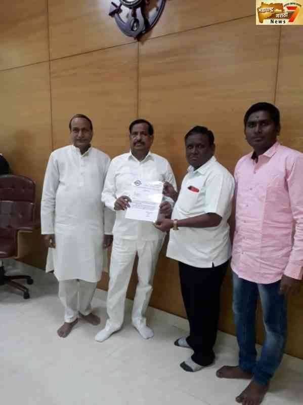 नवी मुंबई रेल्वे प्रवासी संघाच्या जिल्हा उपाध्यक्ष पदी अभंग शिंदे यांची निवड