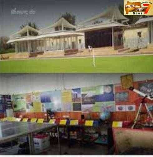 हे हॉटेल नसून आहे जिल्हा परिषदेची शाळा मराठी माध्यमाची शाळा