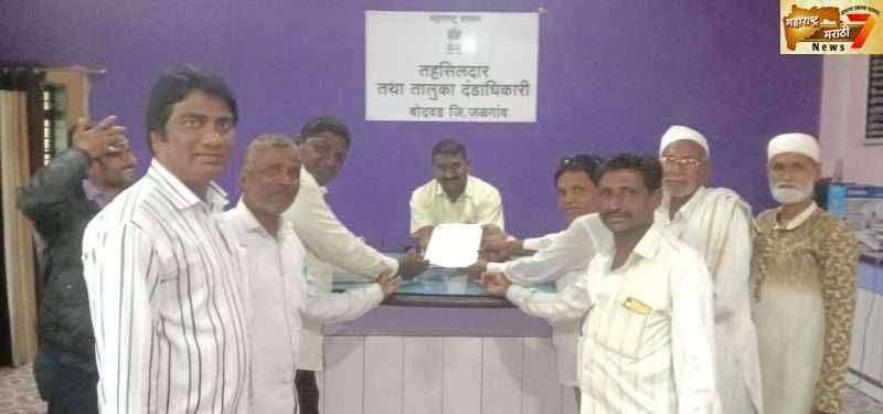 बोदवड तालुक्यात अवैध धंद्यांना उत,!रिपाइंचे तहसीलदारांना निवेदन
