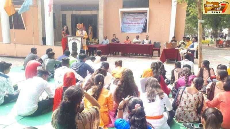 विद्यापीठ स्तरीय पोवाडा गायन कौशल्य कार्यशाळा यशस्वीपणे संपन्न