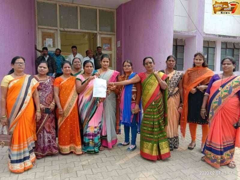 हिंगनघाट येथील प्रा अंकिता पिसुंडे वर पेट्रोल टाकून जाळणाऱ्या कृत्याचा निषेध