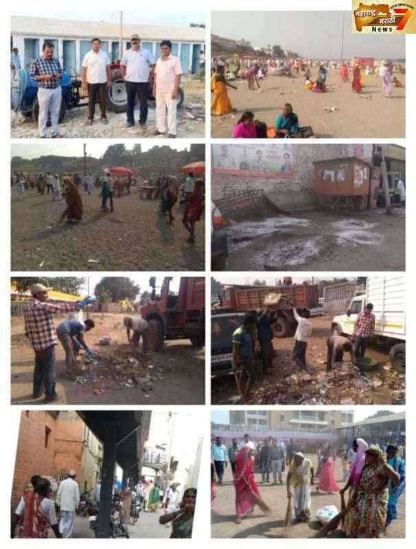 माघी वारीत आरोग्य विभागा कडुन करण्यात येणाऱ्या कामाचा आढावा घेण्यात आला