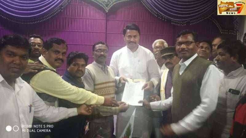 विधानसभा अध्यक्ष नाना पटोले यांच्याकडे विविध मागण्यांसाठी बिरसा क्रांती दल संघटनेचे निवेदन