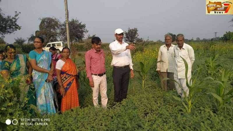 शेतकरी प्रशिक्षण व क्षेत्र भेट