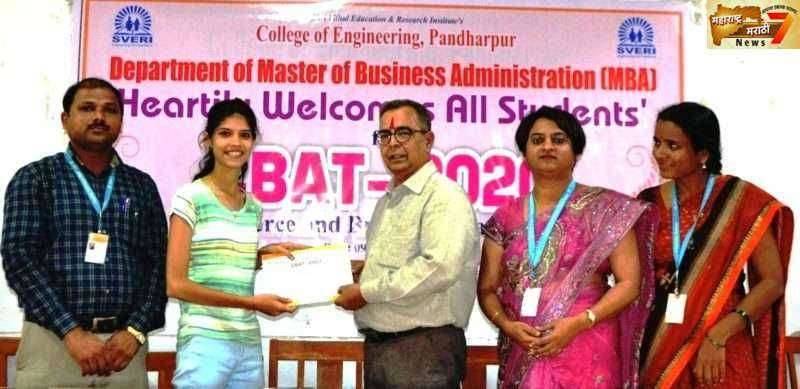 स्वेरीतून दर्जेदार शिक्षण मिळते -संचालक डॉ. आर.आर.येळीकर स्वेरीत एमबीए विभागात ‘सीबॅट-२०२०’ सराव परीक्षा संपन्न